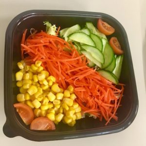 kleiner gemischter Salat