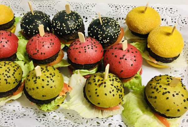 farbige Burger